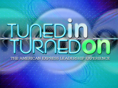 
Tuned In Turned On Theme Graphic